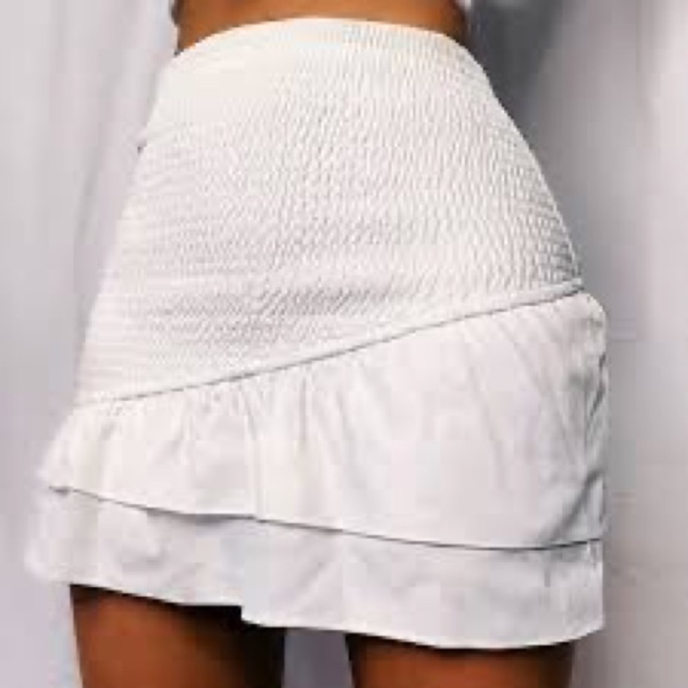White Benita Skirt - Tiger Mist